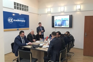 Переговоры с делегацией компании «Axis Group» прошли в ООО «Торговый дом «АМКОДОР-Агро»